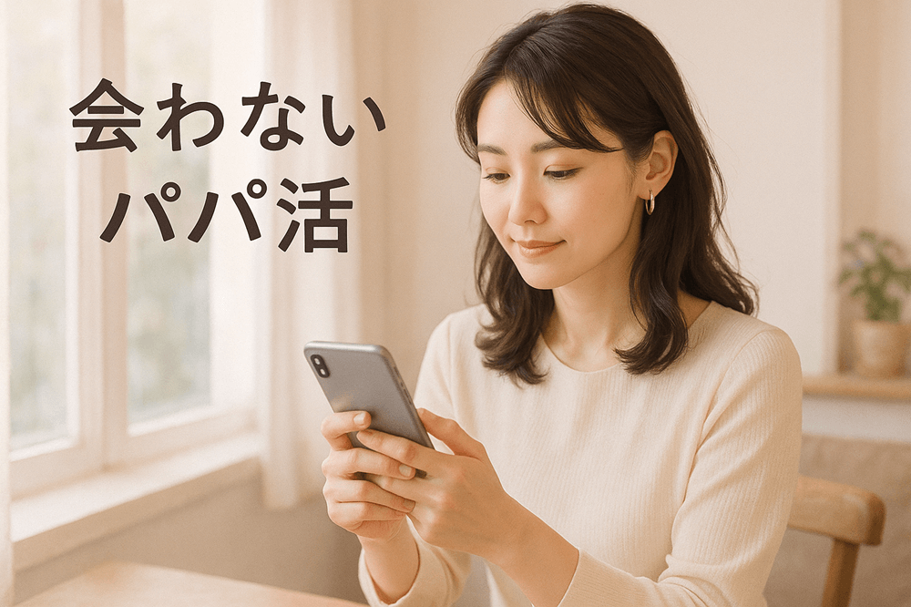 会わないパパ活とは？顔出しなし・通話だけで支援を受ける新しい関係の形